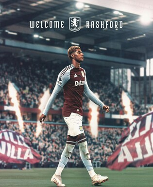 래시퍼드, 맨유와 20년 인연에 마침표…애스턴 빌라로 임대