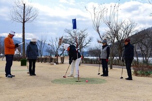 화천군, 파크골프 올 시즌 돌입…산천어축제와 바통터치