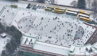 Heavy snowfall in S. Korea