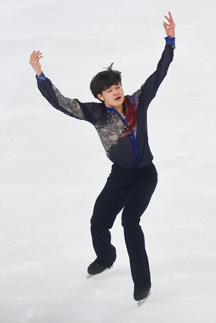Figure skater Kim Hyun-gyeom at Asian Winter Games