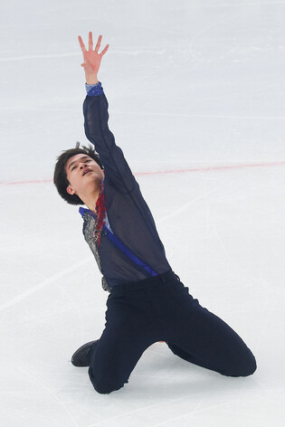 Figure skater Kim Hyun-gyeom at Asian Winter Games