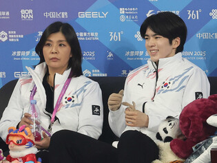Figure skater Cha Jun-hwan at Asian Winter Games