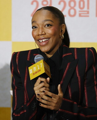 British actress Naomi Ackie