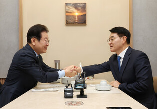 Main opposition party's chief meets ex-lawmaker