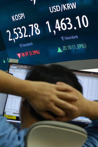 KOSPI plummets