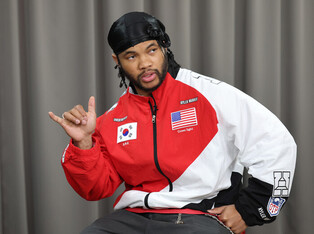 NFL QB Kyler Murray in Seoul