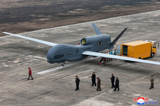 N.K. leader inspects defense science research work