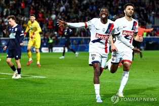 이강인 빠진 PSG, 2부 됭케르크에 4-2 역전승…프랑스컵 결승행
