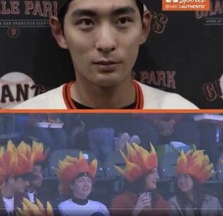 미국에 이정후 응원단 등장…불꽃 가발을 쓴 51명의 '후리건스'