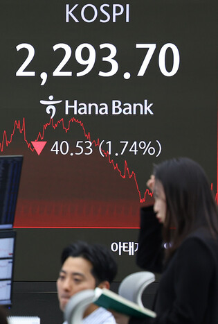 KOSPI plunges