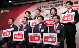 Contenders in PPP's presidential primary race