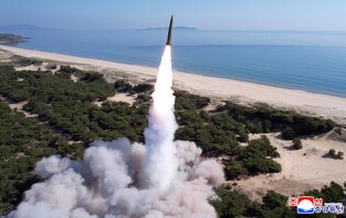 N. Korea's long-range artillery, missile systems drill