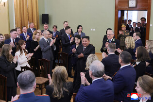 N.K. leader Kim visits Russian Embassy in Pyongyang
