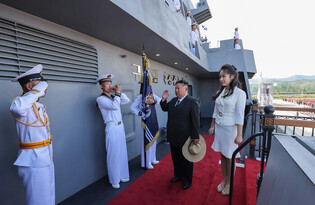 N. Korea's damaged warship launched