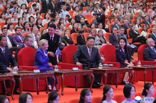 N.K. leader meets Russian Culture Ministry delegation