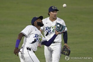 탬파베이 김하성, 5경기 만에 멀티 히트…역전승 발판(종합)