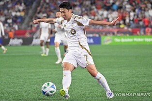 'MLS 첫 선발+도움' 손흥민, 라운드 베스트11…메시와 나란히