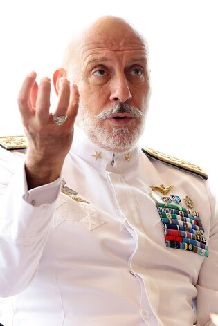 NATO military chief gives interview