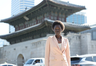 South Sudan-born model Abuk Aman