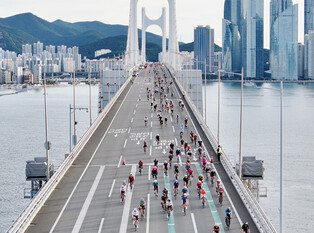 Cycle tour in Busan