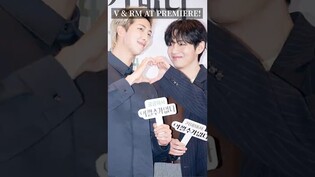 BTS V and RM attend Park Chan-wook's new film premiere-Jimin hits 2 bln on Sportify!