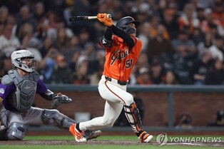 상승세 못 이어간 이정후…콜로라도전 무안타