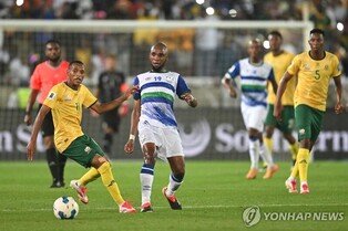 경고누적 선수 출전 남아공 승점 '-3'…월드컵 본선 도전 타격