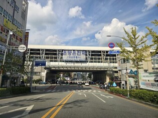 아산시, 온양온천역 간판에 '아산 현충사' 병기