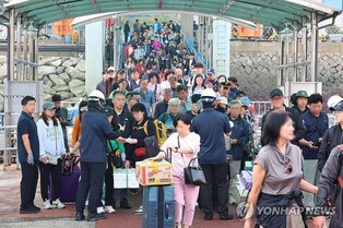 인천 여객선 항로 모두 정상 운항…연휴 중 이용객 최다