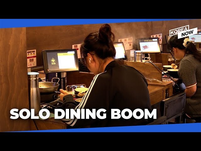 Solo dining boom in Korea as single-person households top 10 million