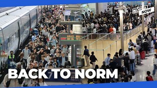 Train stations and airports bustling with people wrapping up their Chuseok holiday