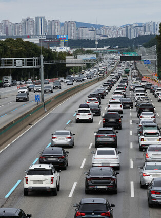 Chuseok holiday traffic congestion