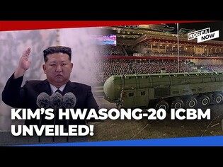 North Korea unveils Hwasong-20 ICBM capable of carrying multiple nuclear warheads