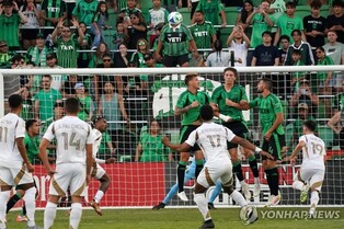 흥부 듀오 빠진 LAFC, 오스틴에 0-1 패…서부 우승 불발