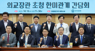 FM meets lawmakers of S. Korea-U.S. parliamentarian union