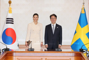 Swedish Crown Princess Victoria in Seoul