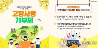 제주고향사랑기부자 20명에게 김포 왕복 비즈니스석 항공권