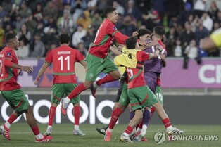 한국 꺾은 모로코, U-20 월드컵 첫 결승 진출…아르헨과 대결