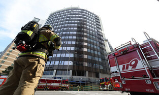 Building fire