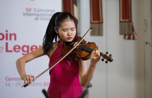 15-yr-old S. Korean violinist ranks No. 3 at Paganini competition