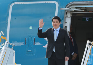 Vietnamese president in S. Korea