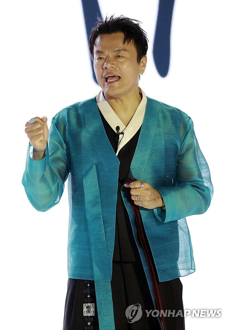 박진영 "K팝 위해 교류委 수락…난 진보·보수진영 아닌 박진영"