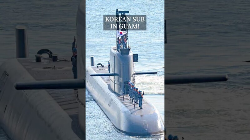 S. Korea's 3,000-ton submarine joins Silent Shark drills near Guam