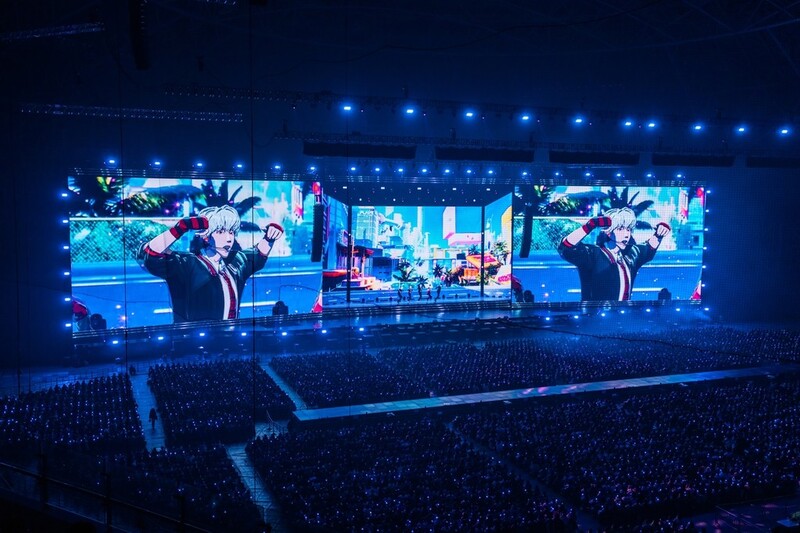 눈 깜짝하니 변하는 무대배경에 관객 탄성…팬들 홀린 플레이브