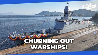 S. Korea shows off shipbuilding prowess by launching 2nd next-gen frigate in 5 months