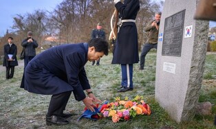 S. Korean defense chief in Stockholm