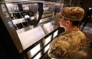 U.S. Army's 1st robot-prepared mess hall in S. Korea