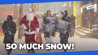 Seoul’s first snowfall, freezing cold paralyzes traffic during rush hour