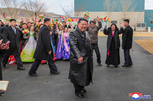N. Korea's Kim attends opening for regional factories