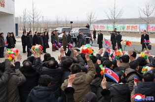 N. Korea's Kim attends opening for regional factories